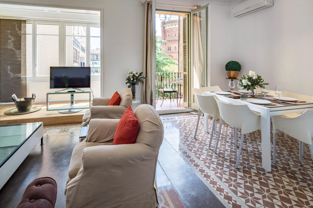 Habitat Apartments Garden View Barcelona Ngoại thất bức ảnh